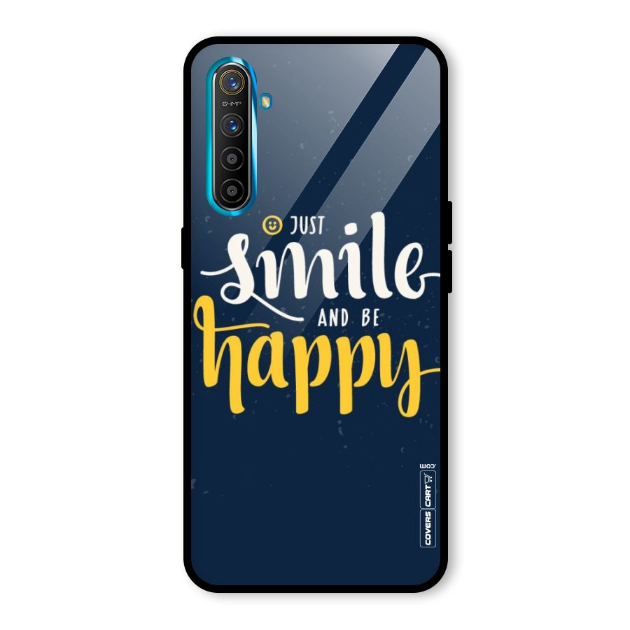 Just Smile Glass Back Case for Realme X2