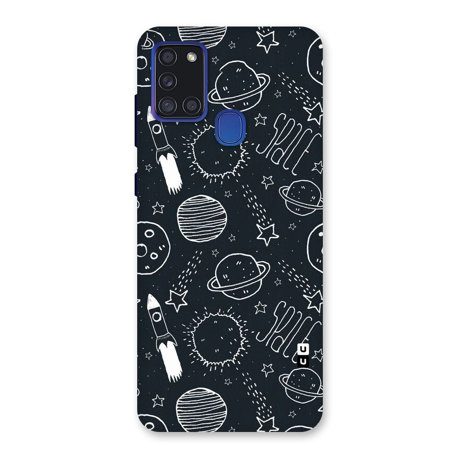 Just Space Things Back Case for Galaxy A21s