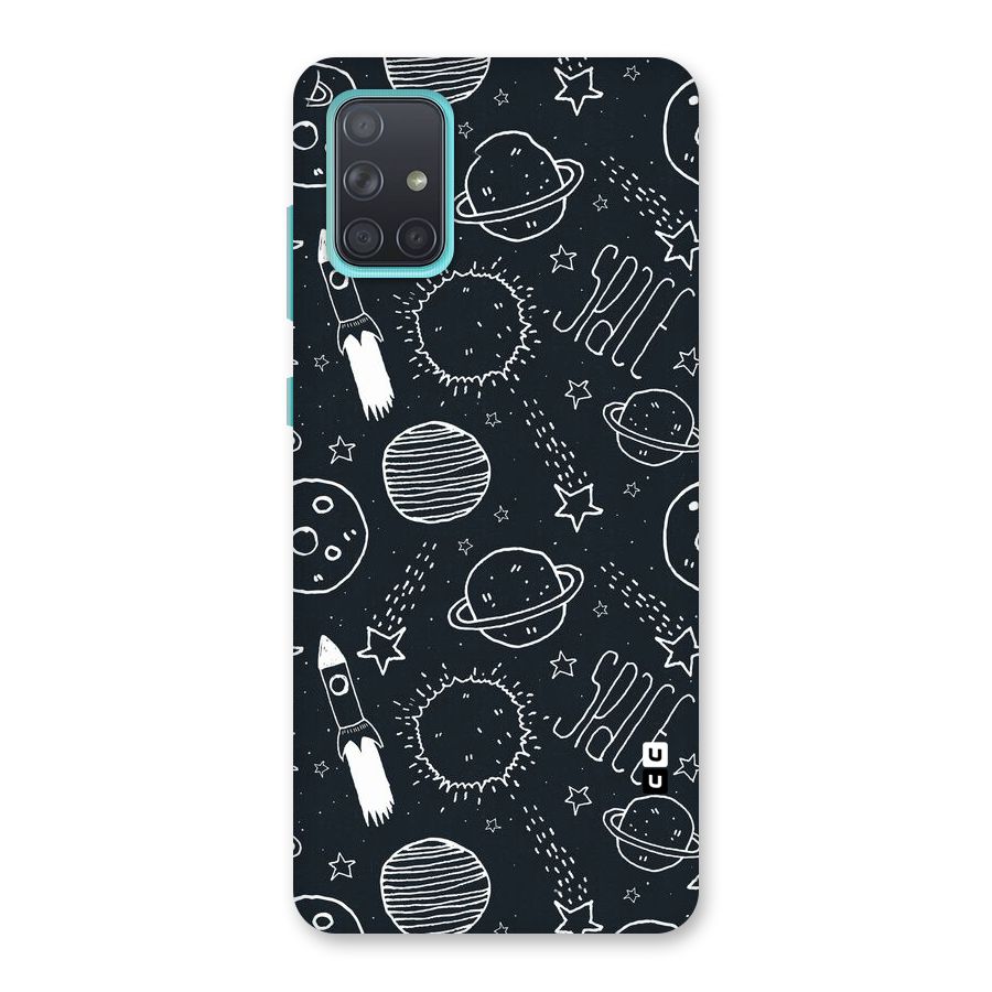Just Space Things Back Case for Galaxy A71