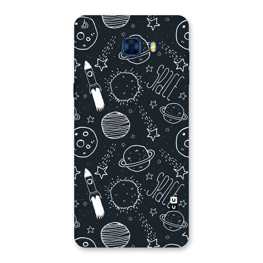 Just Space Things Back Case for Galaxy C7 Pro