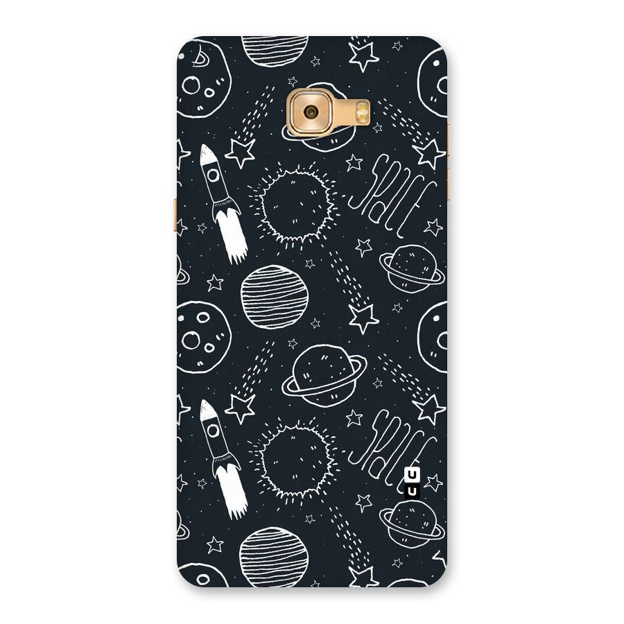 Just Space Things Back Case for Galaxy C9 Pro