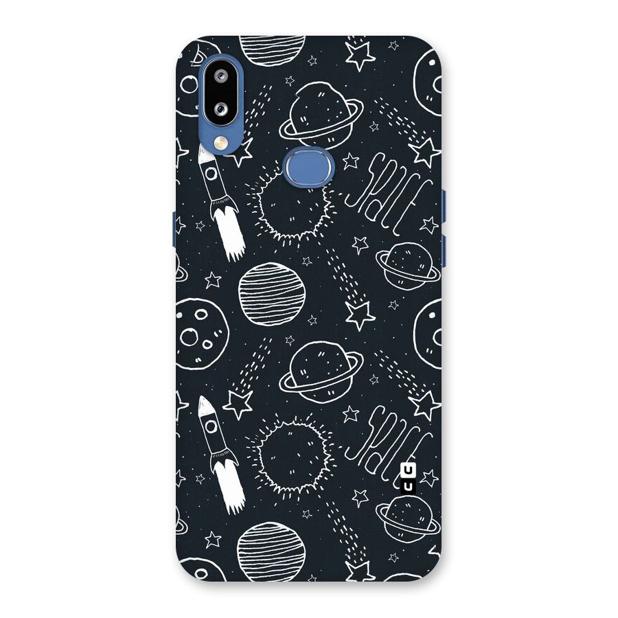 Just Space Things Back Case for Galaxy M01s