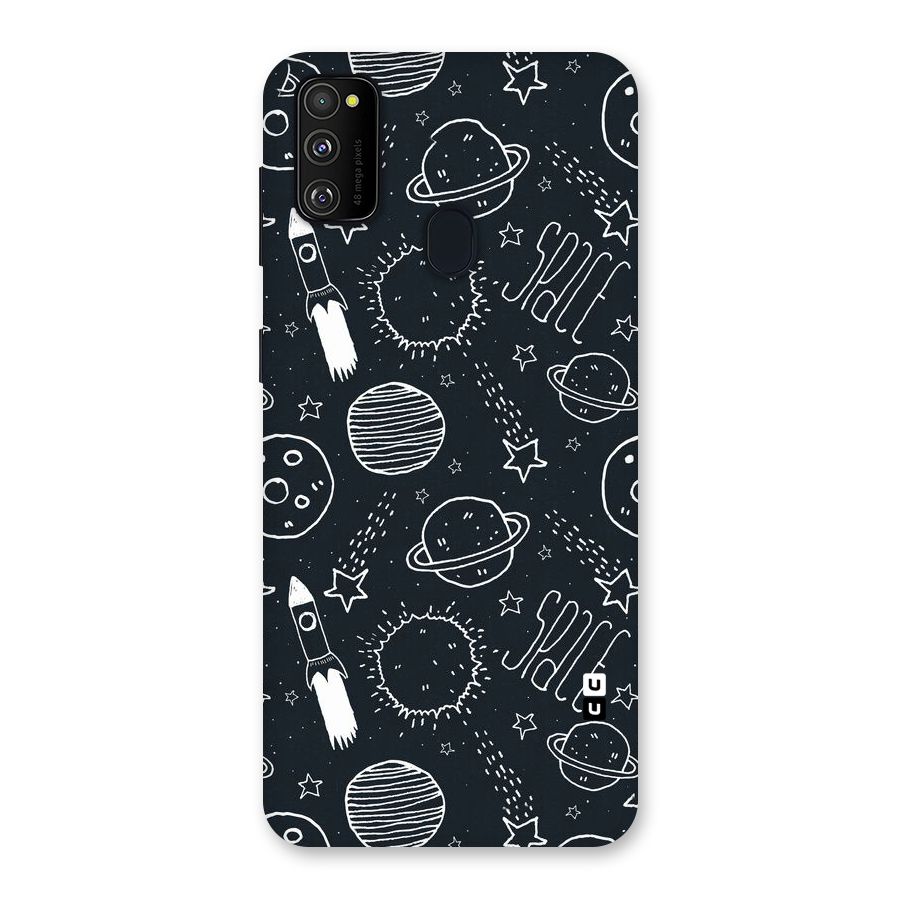 Just Space Things Back Case for Galaxy M30s