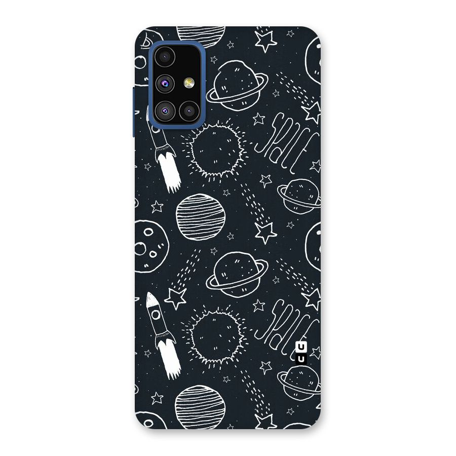 Just Space Things Back Case for Galaxy M51