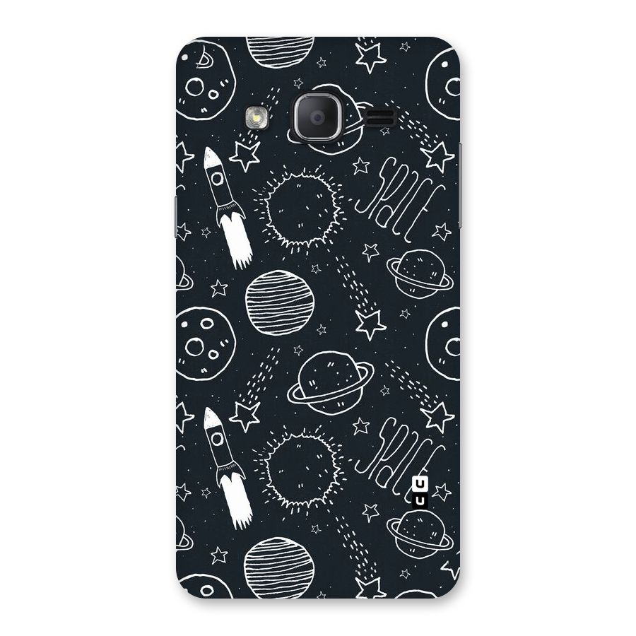 Just Space Things Back Case for Galaxy On7 Pro