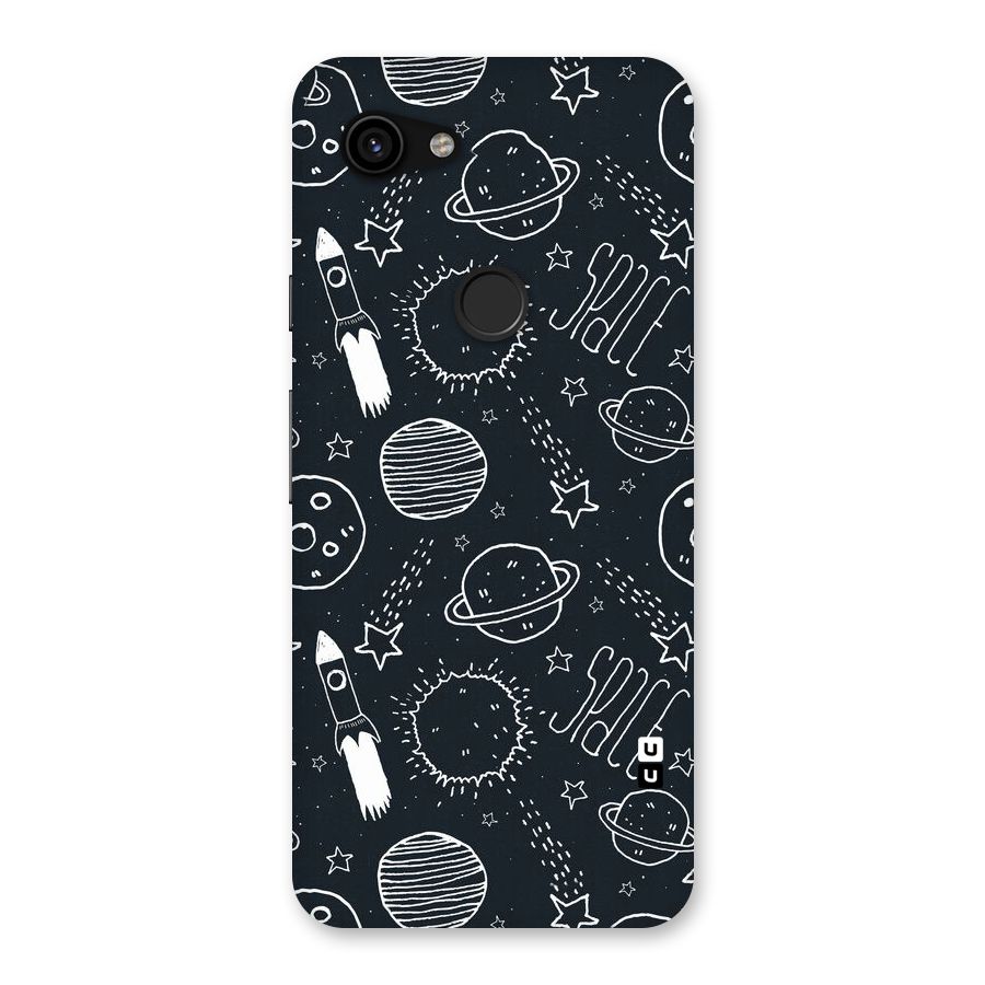 Just Space Things Back Case for Google Pixel 3a