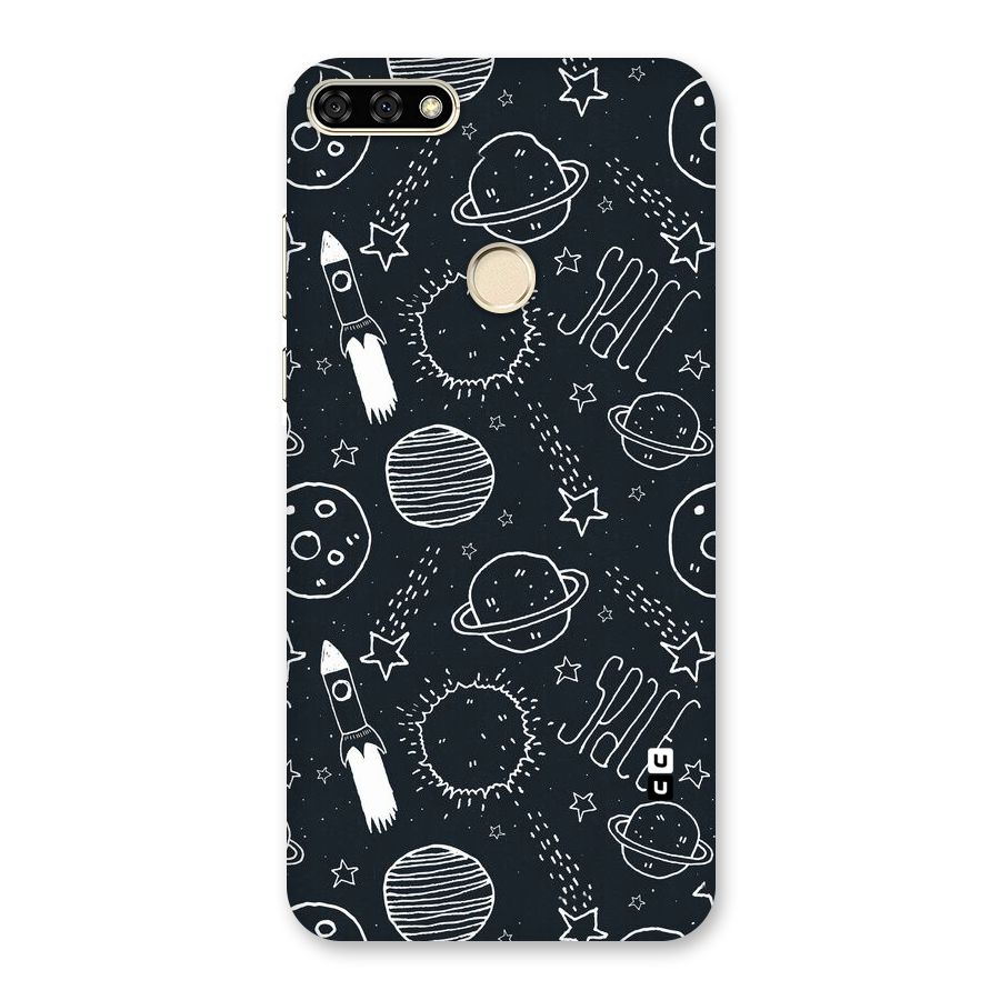 Just Space Things Back Case for Honor 7A