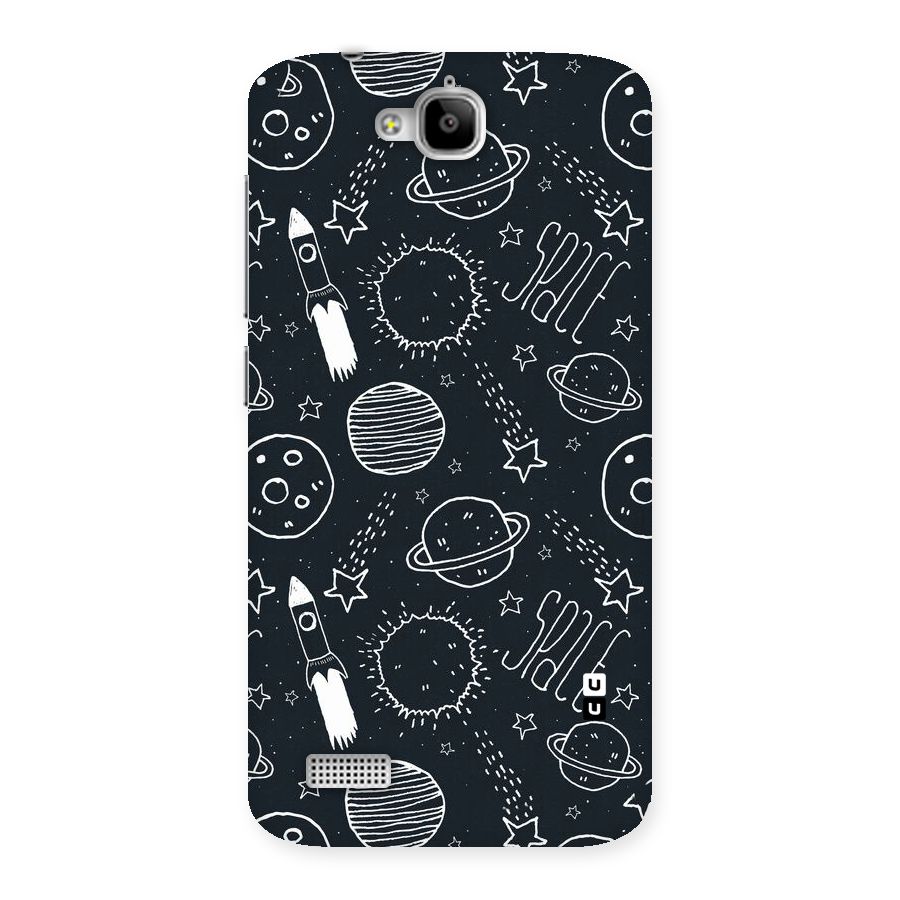 Just Space Things Back Case for Honor Holly