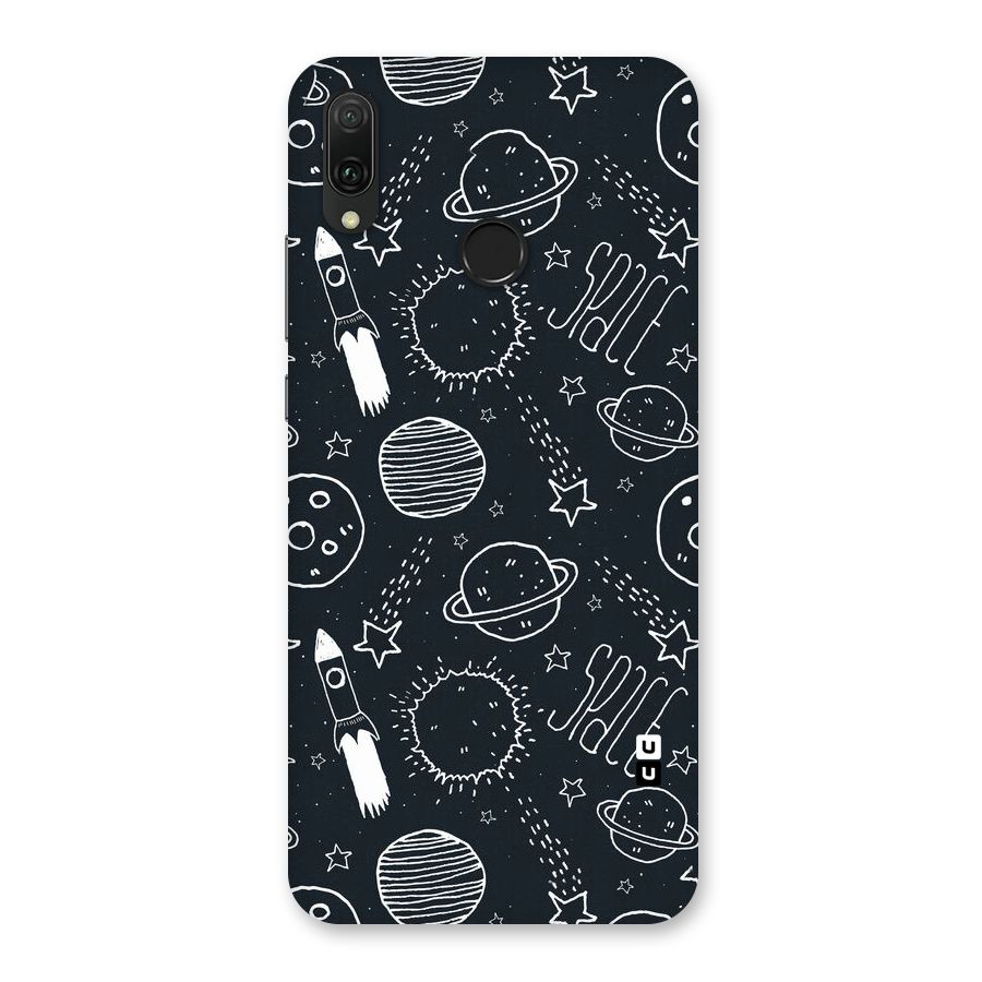 Just Space Things Back Case for Huawei Y9 (2019)