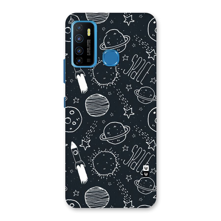 Just Space Things Back Case for Infinix Hot 9