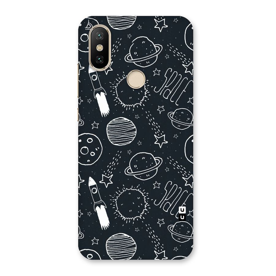 Just Space Things Back Case for Mi A2