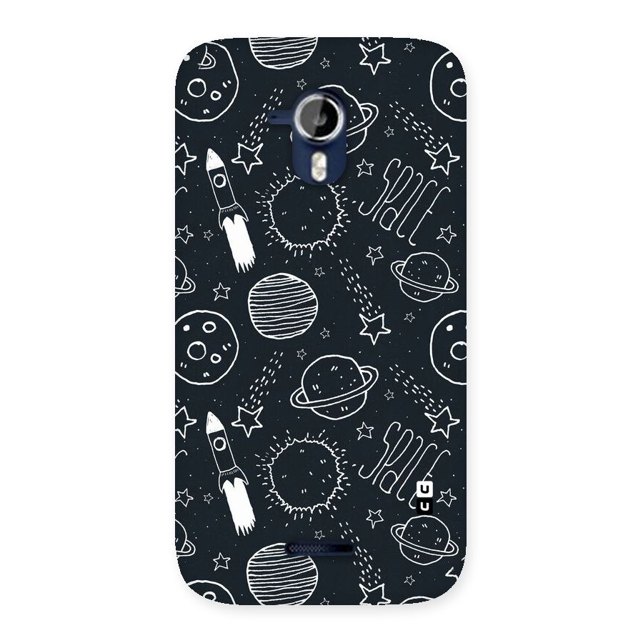 Just Space Things Back Case for Micromax Canvas Magnus A117