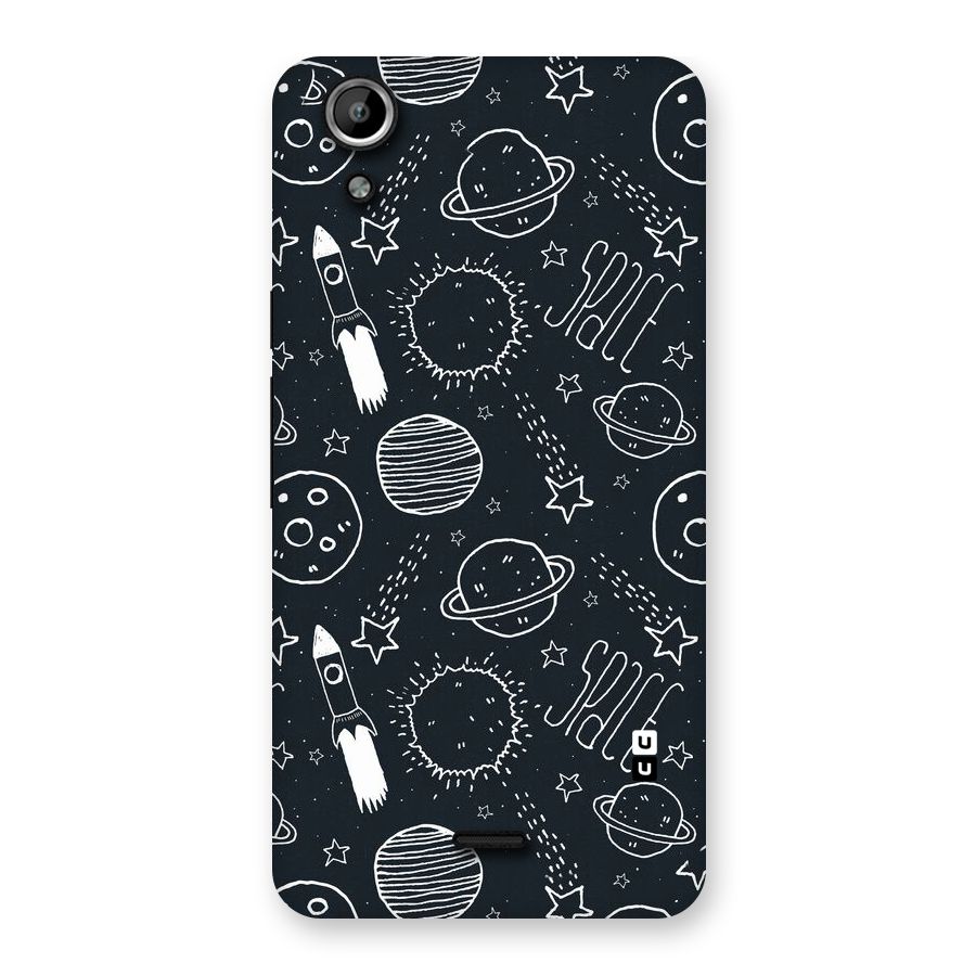 Just Space Things Back Case for Micromax Canvas Selfie Lens Q345