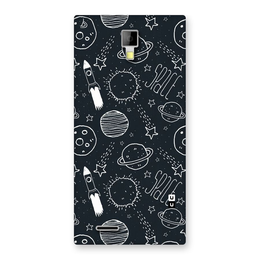 Just Space Things Back Case for Micromax Canvas Xpress A99