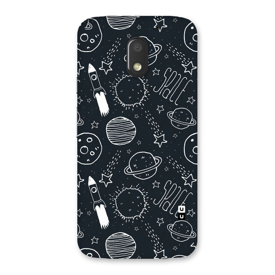 Just Space Things Back Case for Moto E3 Power