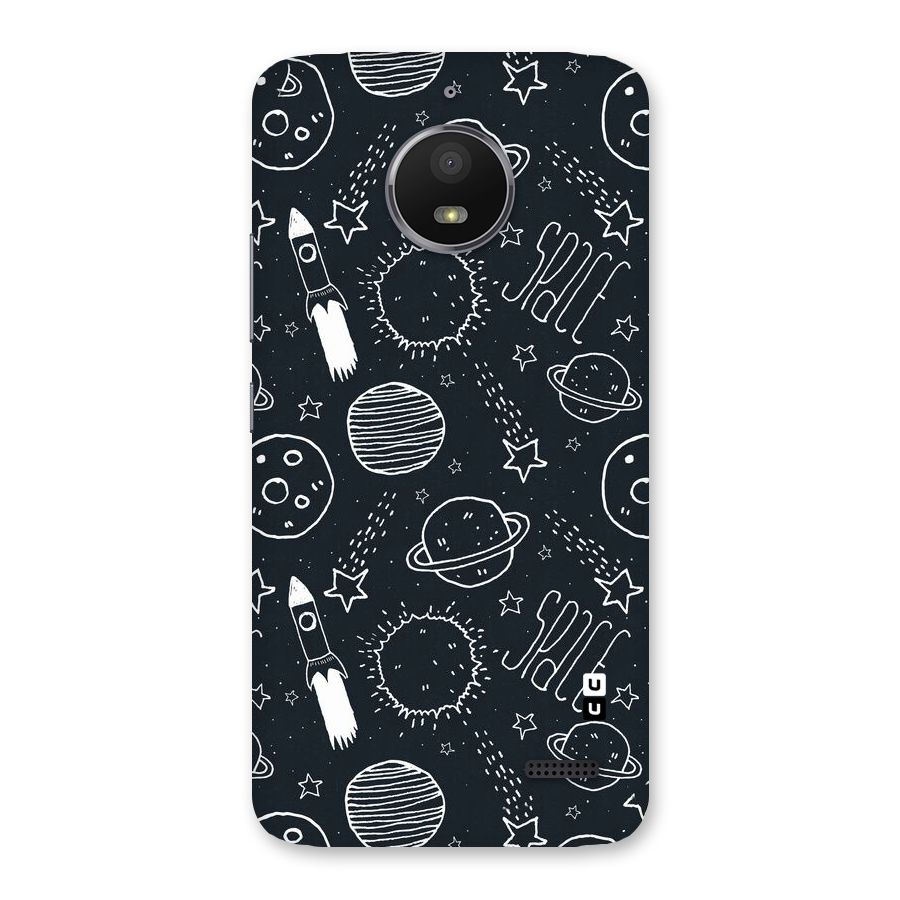 Just Space Things Back Case for Moto E4
