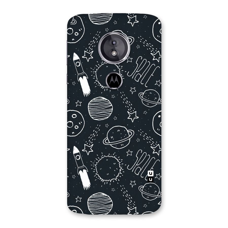 Just Space Things Back Case for Moto E5