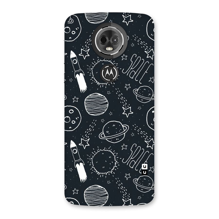 Just Space Things Back Case for Moto E5 Plus