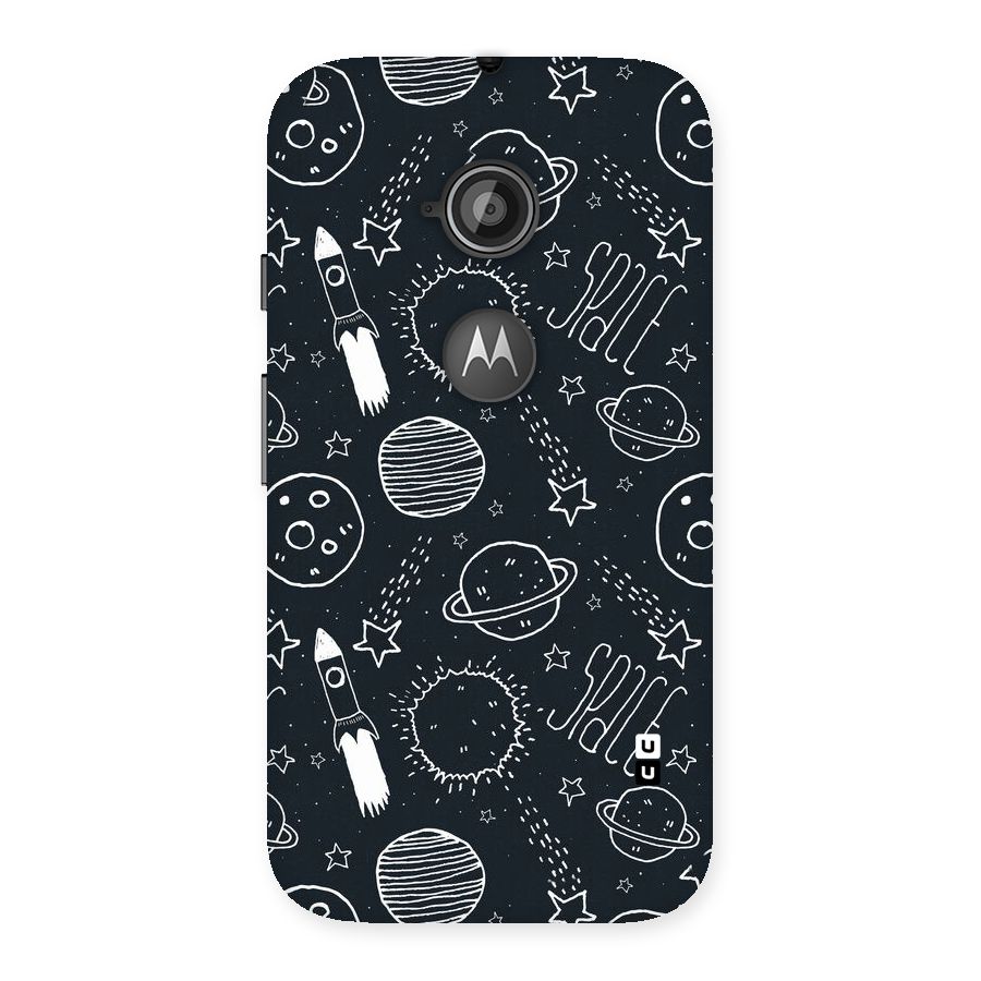 Just Space Things Back Case for Moto E 2nd Gen