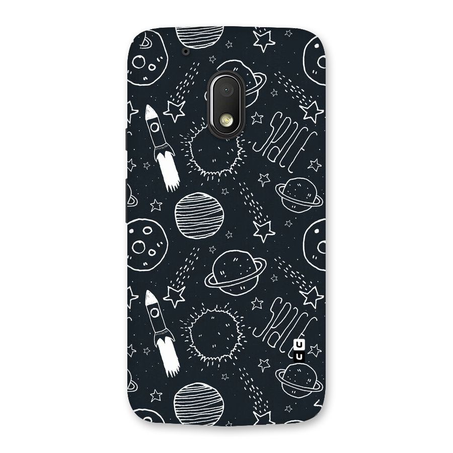 Just Space Things Back Case for Moto G4 Play