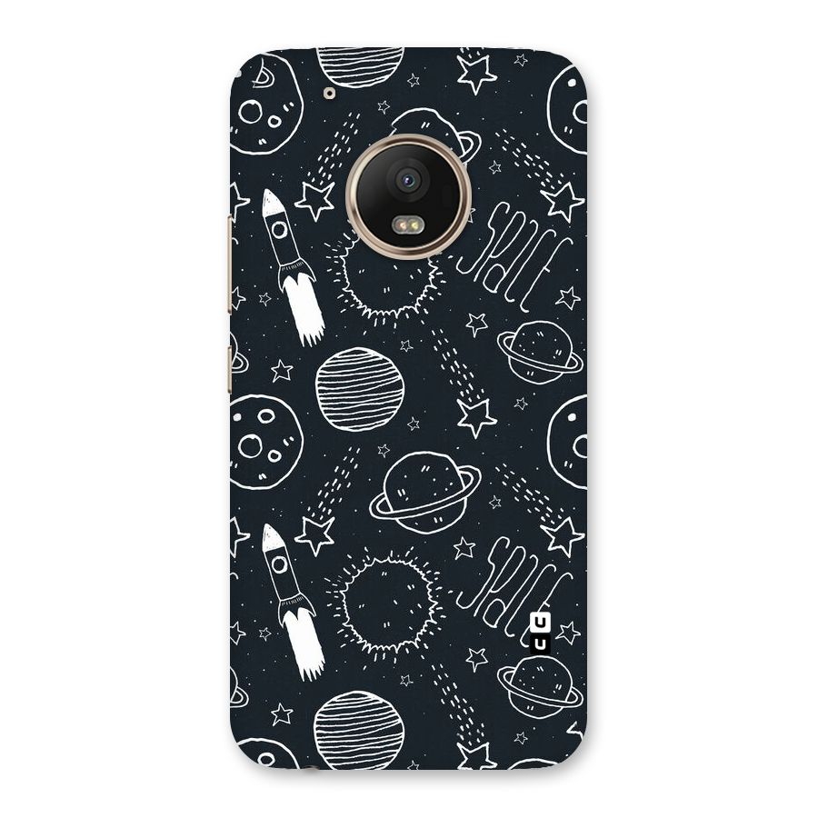 Just Space Things Back Case for Moto G5 Plus