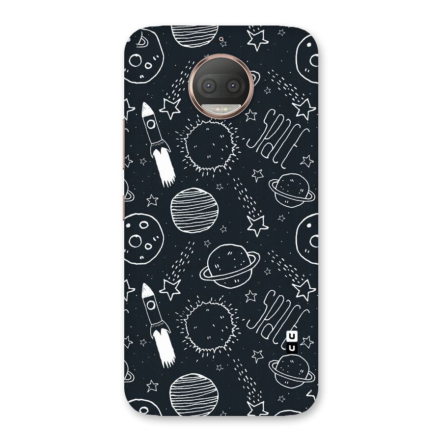 Just Space Things Back Case for Moto G5s Plus
