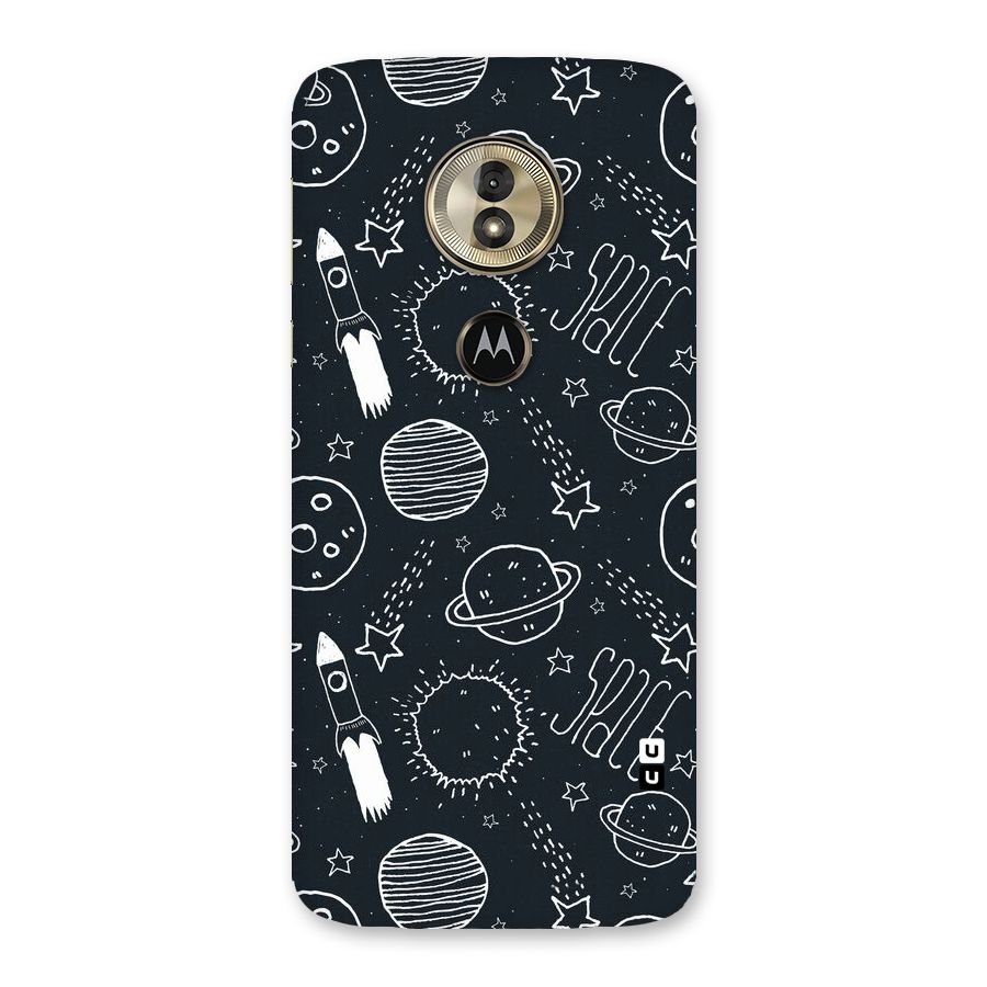 Just Space Things Back Case for Moto G6 Play