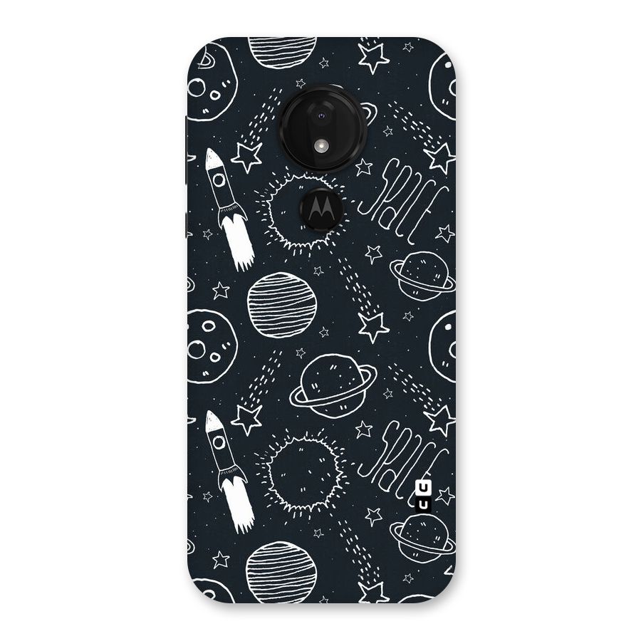 Just Space Things Back Case for Moto G7 Power