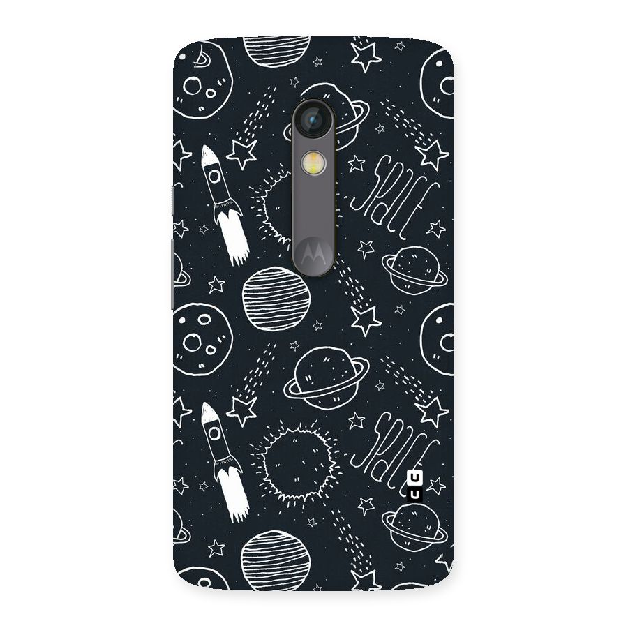Just Space Things Back Case for Moto X Play