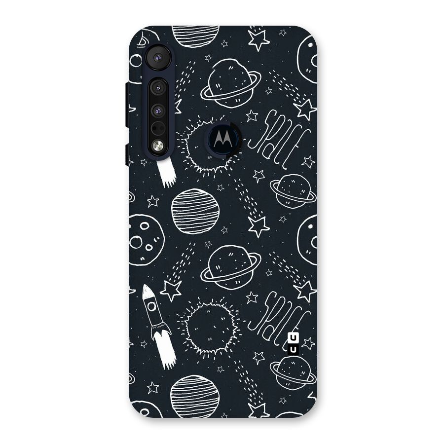 Just Space Things Back Case for Motorola One Macro