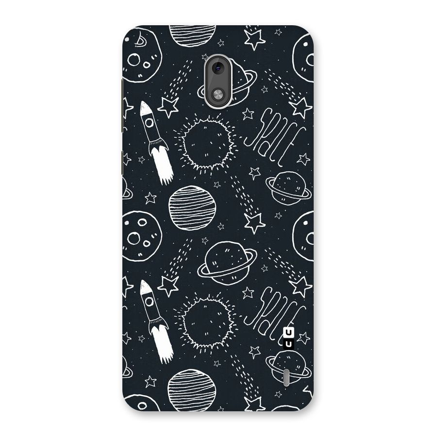 Just Space Things Back Case for Nokia 2