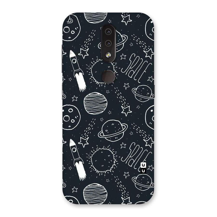Just Space Things Back Case for Nokia 4.2