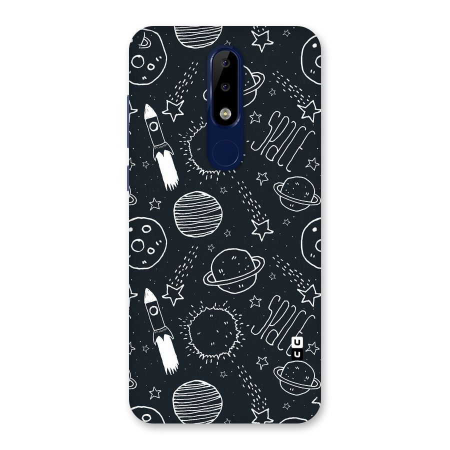 Just Space Things Back Case for Nokia 5.1 Plus