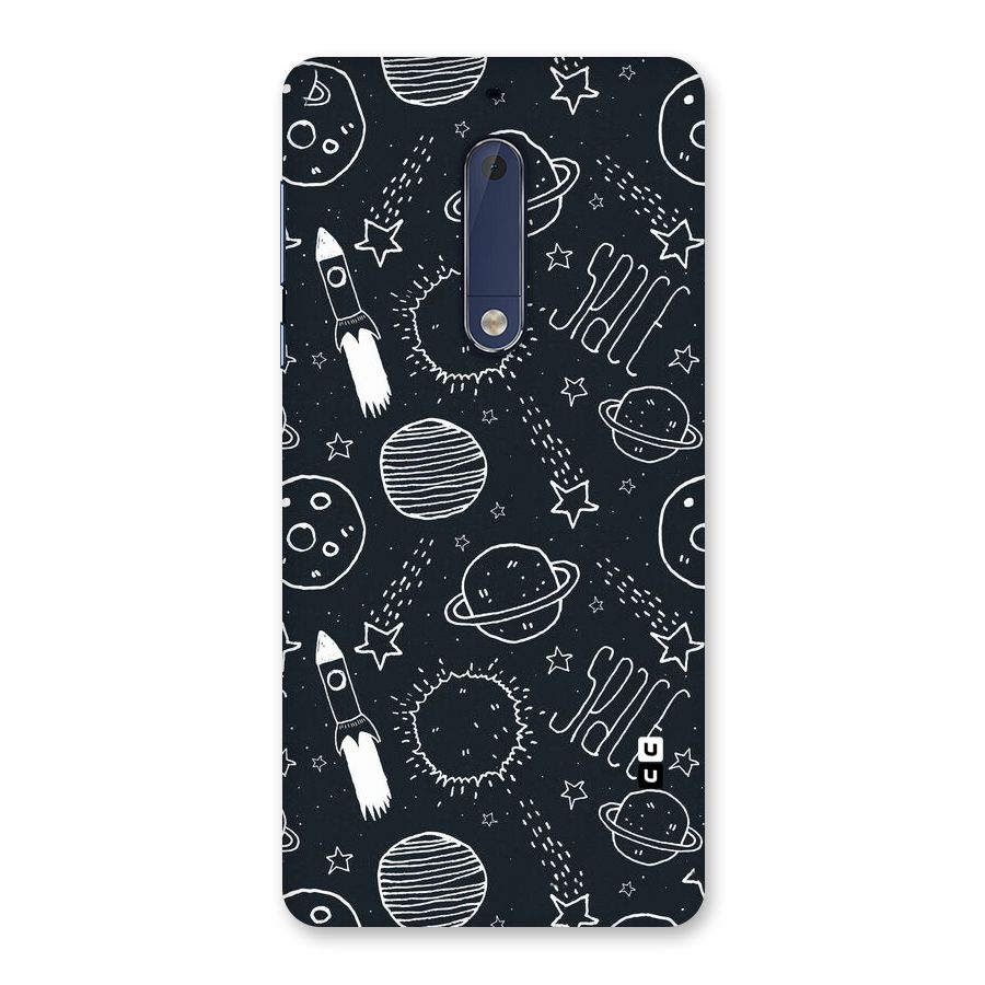 Just Space Things Back Case for Nokia 5