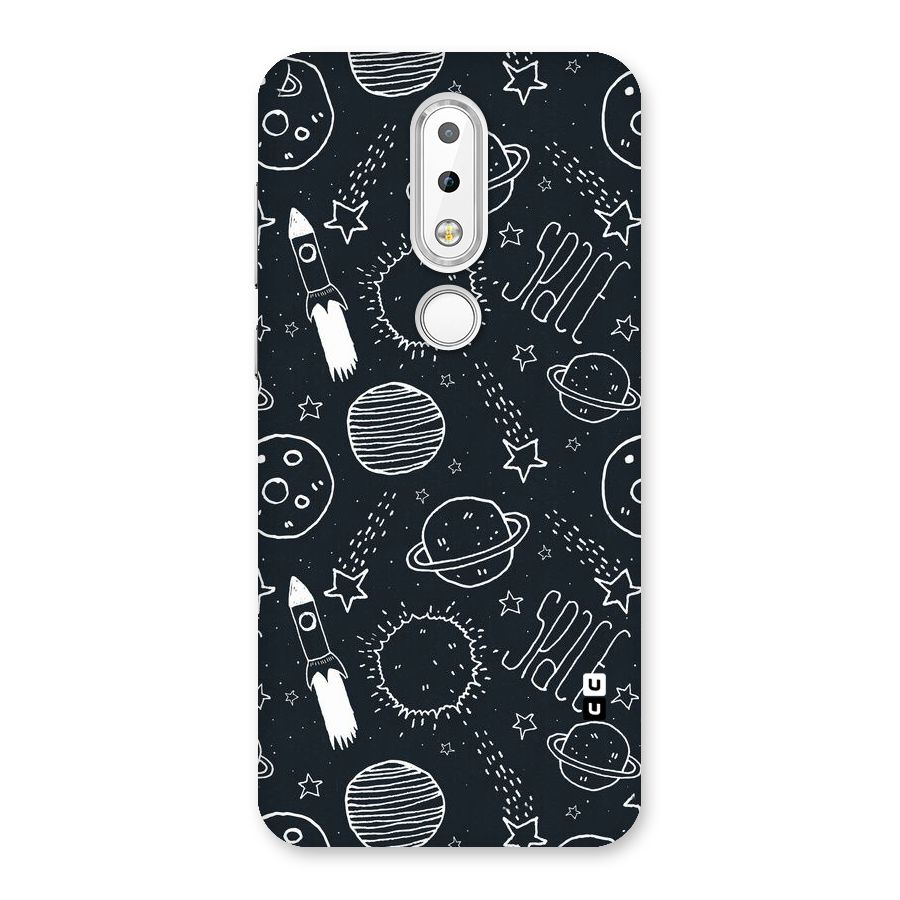 Just Space Things Back Case for Nokia 6.1 Plus