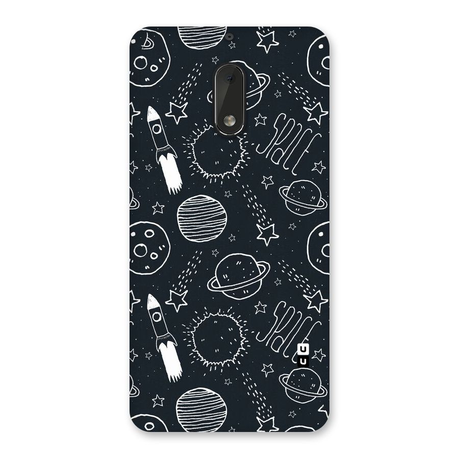 Just Space Things Back Case for Nokia 6