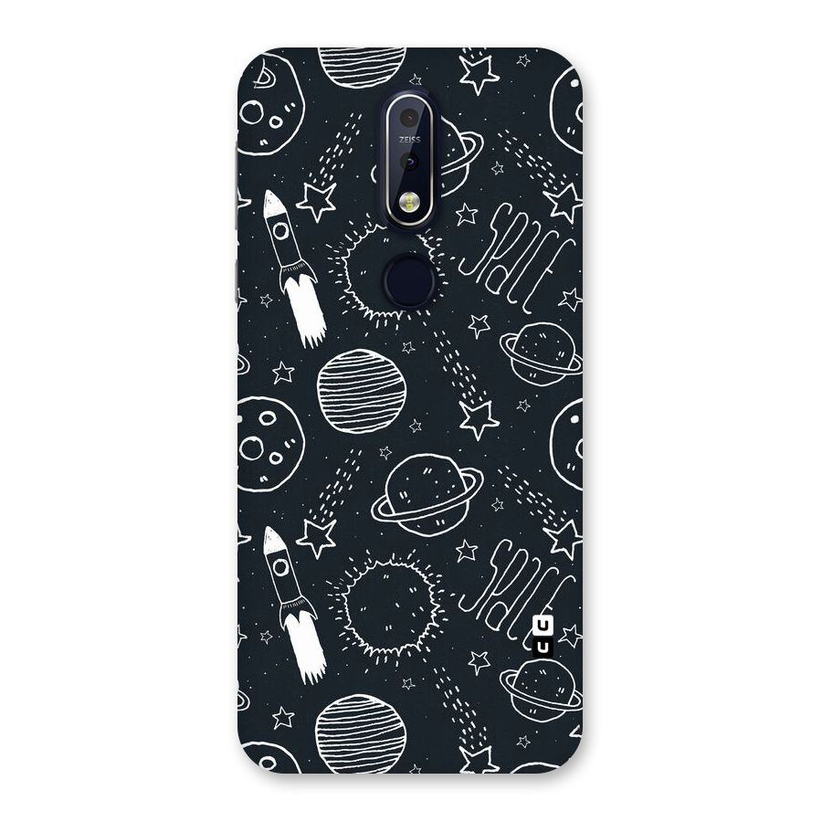 Just Space Things Back Case for Nokia 7.1
