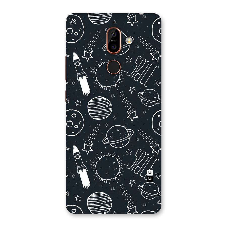 Just Space Things Back Case for Nokia 7 Plus