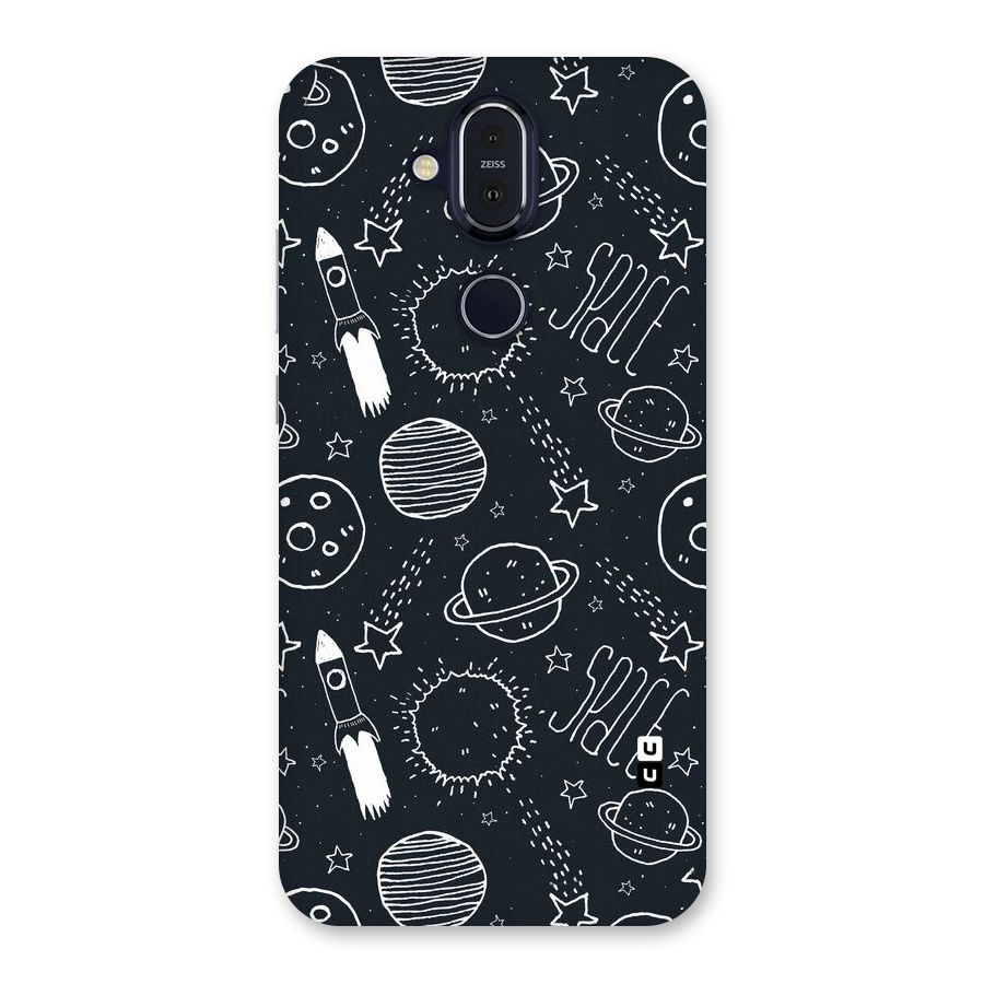 Just Space Things Back Case for Nokia 8.1