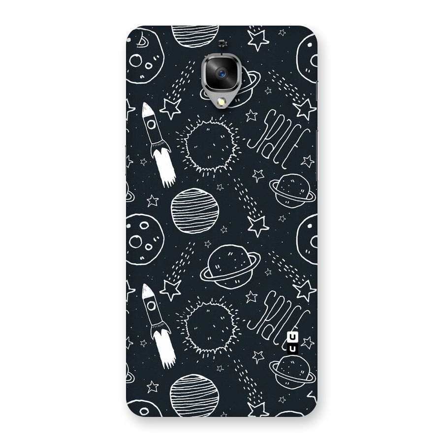 Just Space Things Back Case for OnePlus 3T