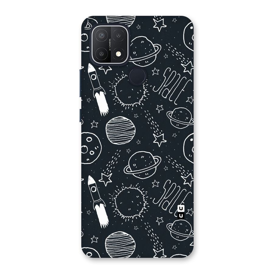 Just Space Things Back Case for Oppo A15s
