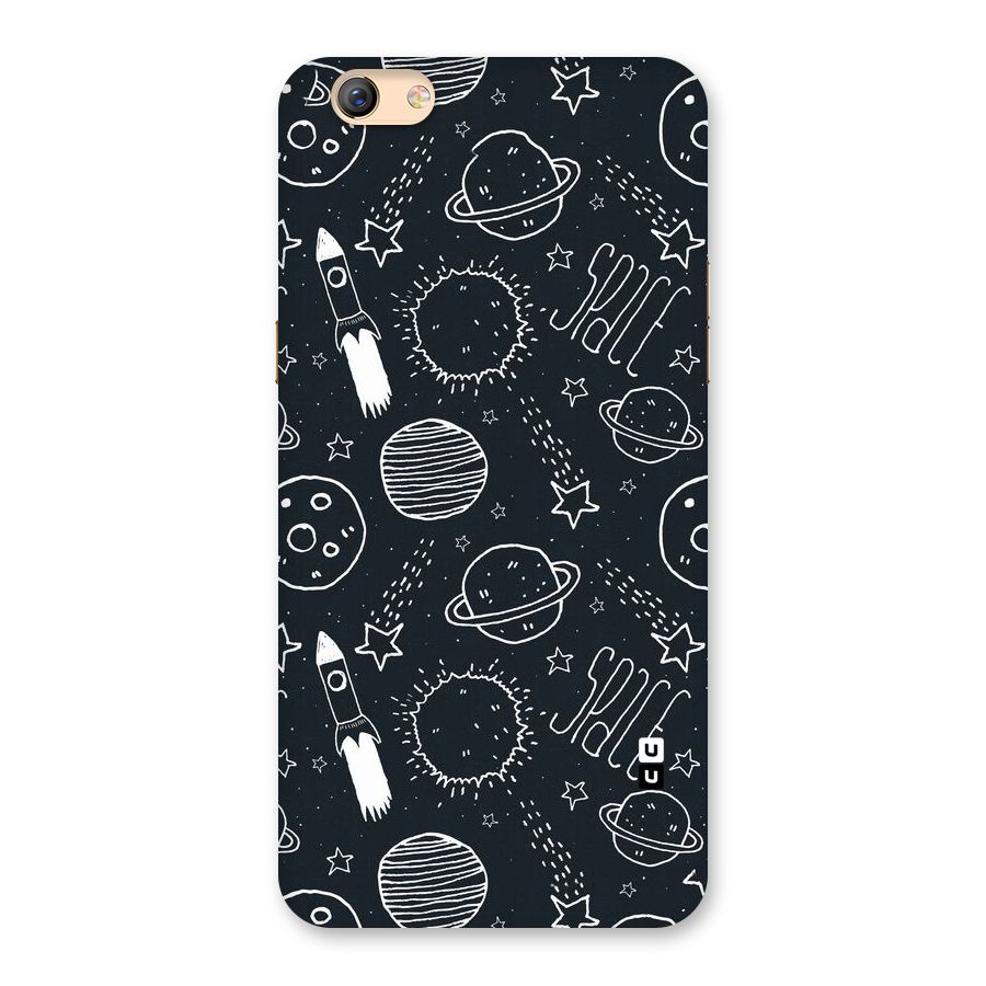 Just Space Things Back Case for Oppo F3 Plus