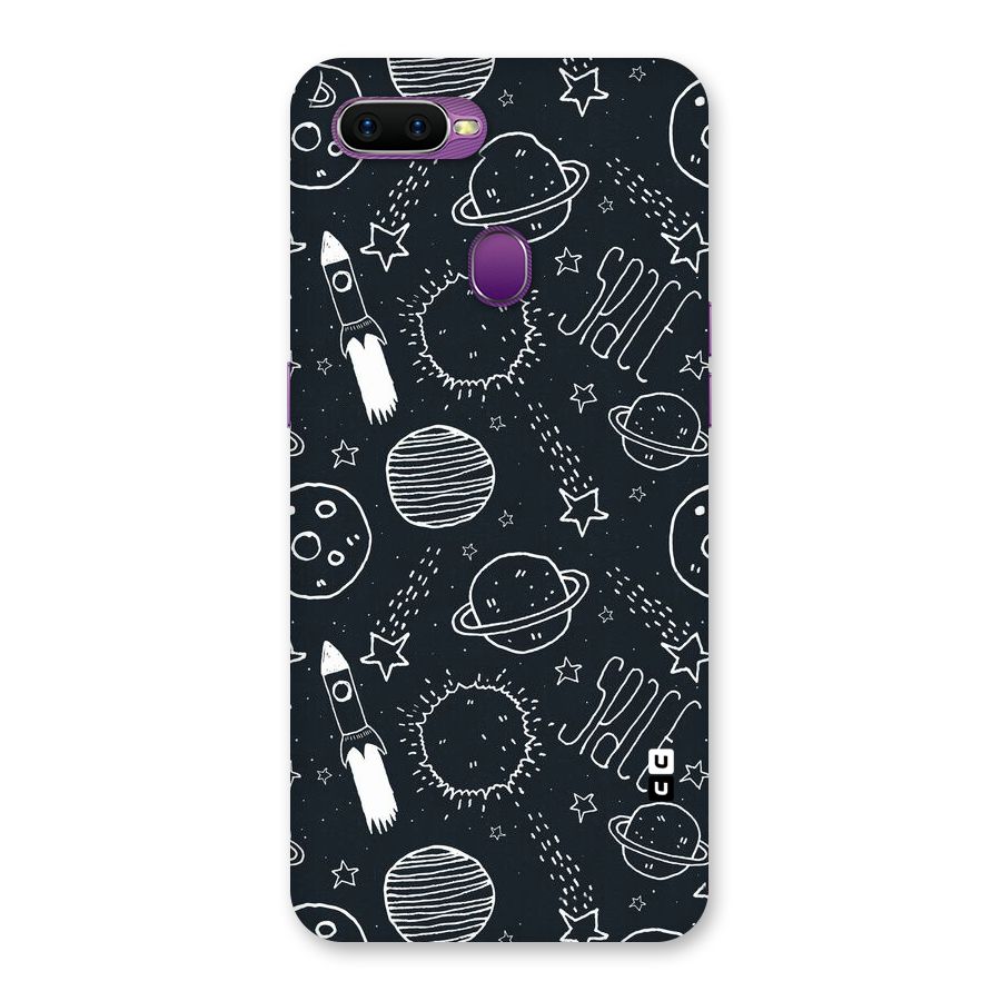 Just Space Things Back Case for Oppo F9