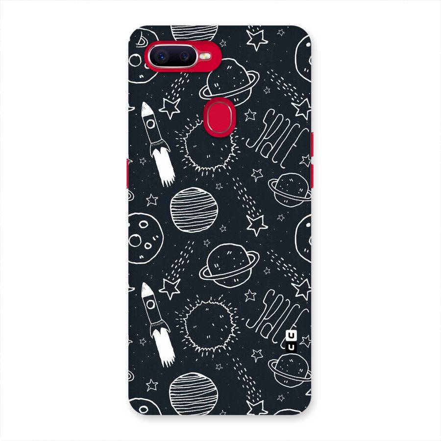 Just Space Things Back Case for Oppo F9 Pro