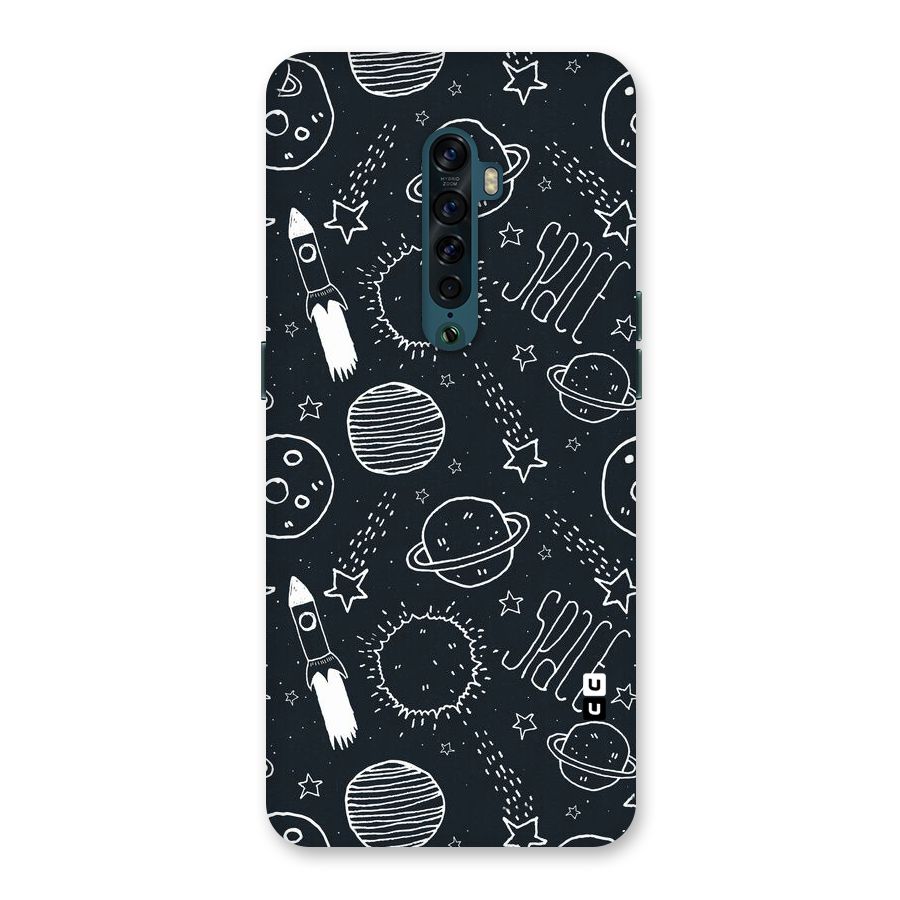 Just Space Things Back Case for Oppo Reno2