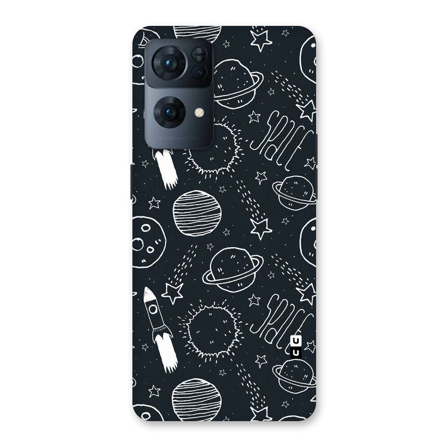 Just Space Things Back Case for Oppo Reno7 Pro 5G