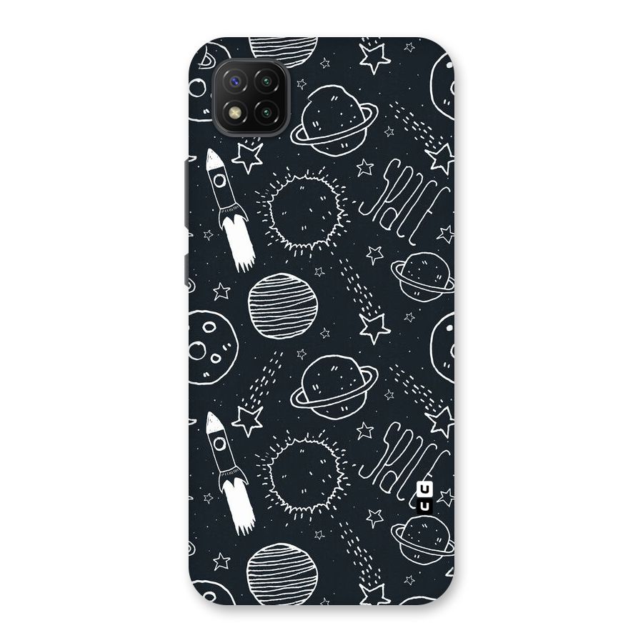 Just Space Things Back Case for Poco C3