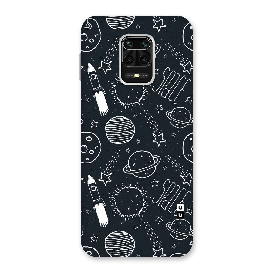 Just Space Things Back Case for Poco M2 Pro