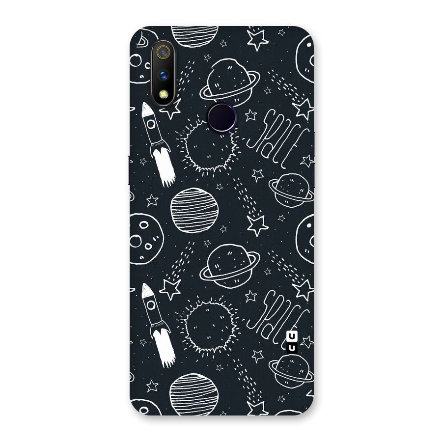 Just Space Things Back Case for Realme 3 Pro