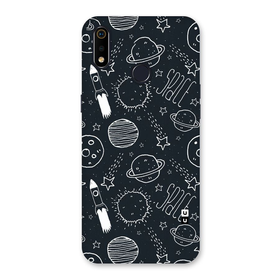 Just Space Things Back Case for Realme 3i